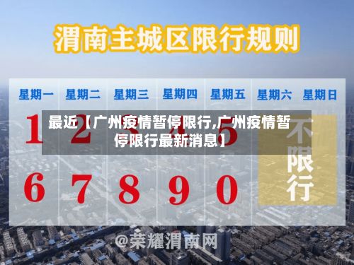 最近【广州疫情暂停限行,广州疫情暂停限行最新消息】-第2张图片
