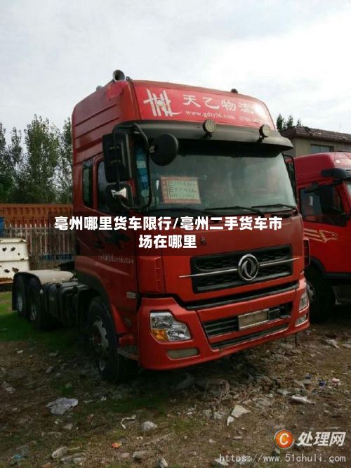 亳州哪里货车限行/亳州二手货车市场在哪里-第2张图片