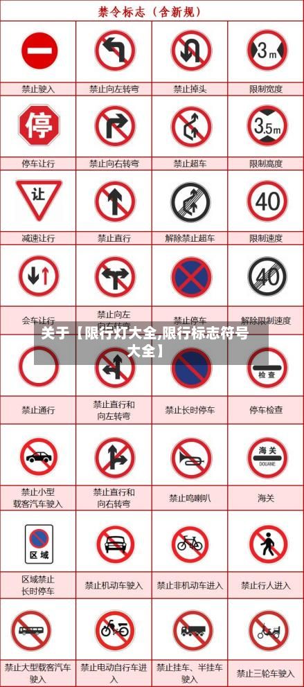 关于【限行灯大全,限行标志符号大全】-第2张图片