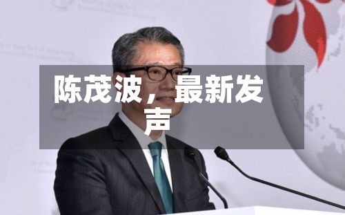 陈茂波，最新发声