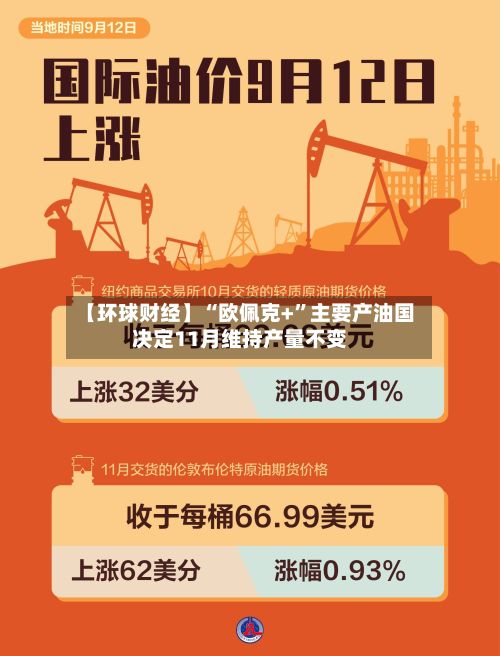 【环球财经】“欧佩克+”主要产油国决定11月维持产量不变-第2张图片