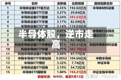 半导体股，逆市走高-第2张图片
