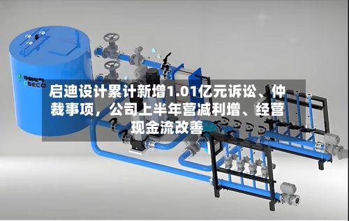 启迪设计累计新增1.01亿元诉讼、仲裁事项，公司上半年营减利增	、经营现金流改善-第3张图片