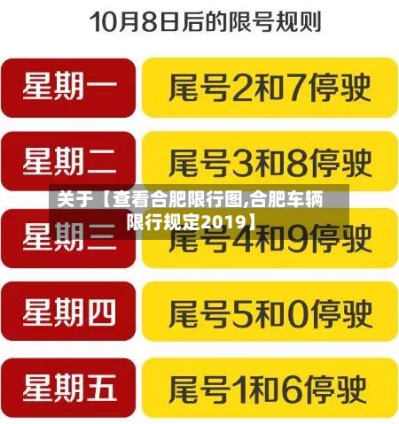 关于【查看合肥限行图,合肥车辆限行规定2019】-第2张图片