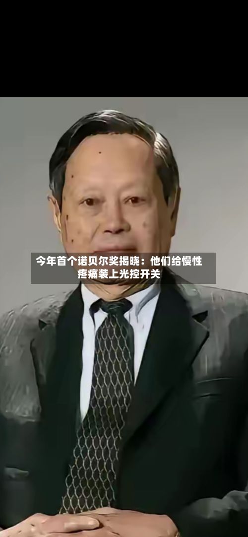 今年首个诺贝尔奖揭晓：他们给慢性疼痛装上光控开关