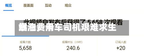 燃油费用暴涨，卡车司机艰难求生-第2张图片