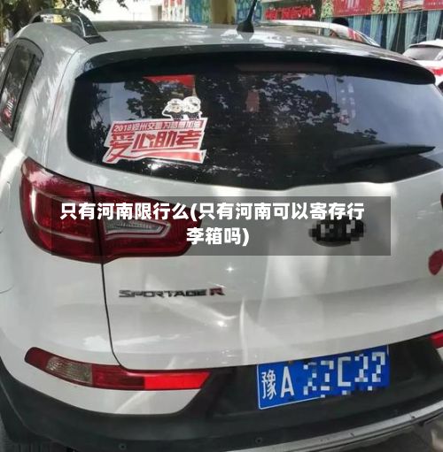 只有河南限行么(只有河南可以寄存行李箱吗)-第2张图片