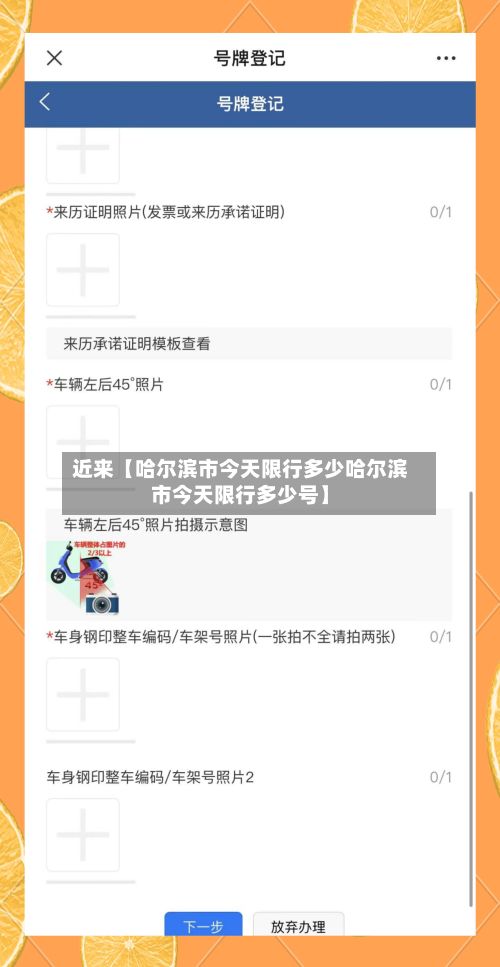 近来【哈尔滨市今天限行多少哈尔滨市今天限行多少号】-第2张图片