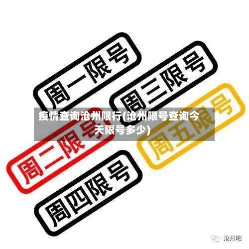 疫情查询沧州限行(沧州限号查询今天限号多少)-第2张图片