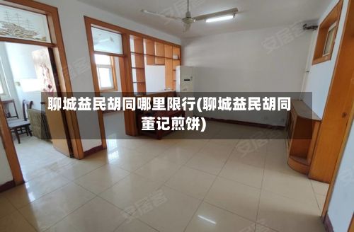 聊城益民胡同哪里限行(聊城益民胡同董记煎饼)-第3张图片