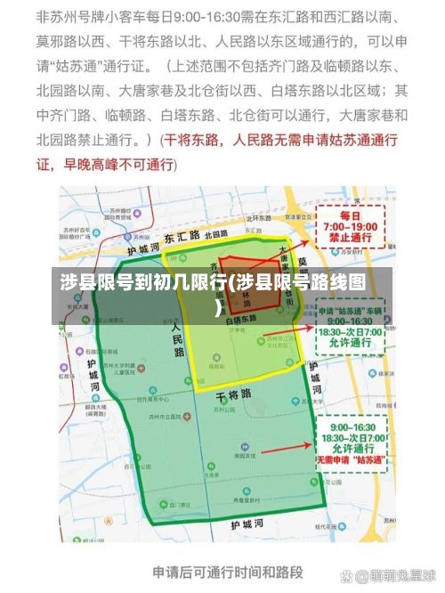 涉县限号到初几限行(涉县限号路线图)