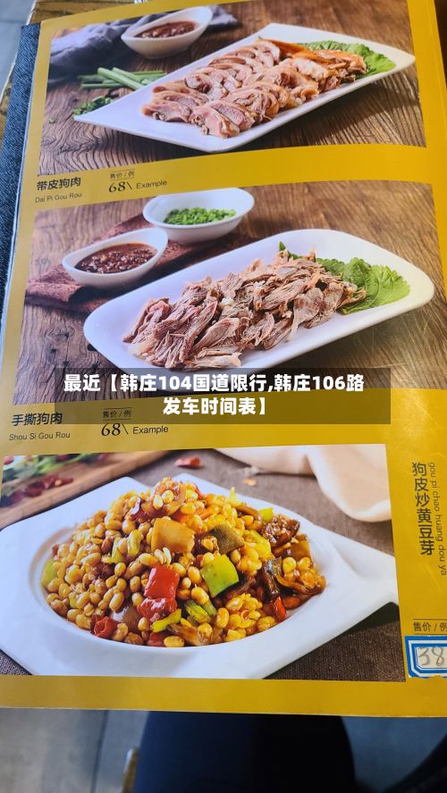 最近【韩庄104国道限行,韩庄106路发车时间表】-第2张图片