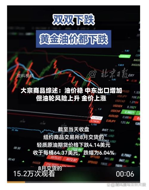 大宗商品综述:油价稳 中东出口增加但油轮风险上升 金价上涨-第2张图片