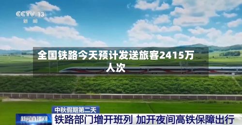 全国铁路今天预计发送旅客2415万人次-第2张图片