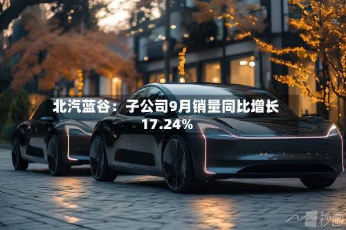 北汽蓝谷：子公司9月销量同比增长17.24%-第2张图片