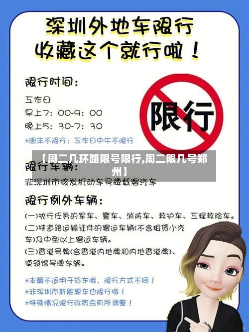 【周二几环路限号限行,周二限几号郑州】-第2张图片