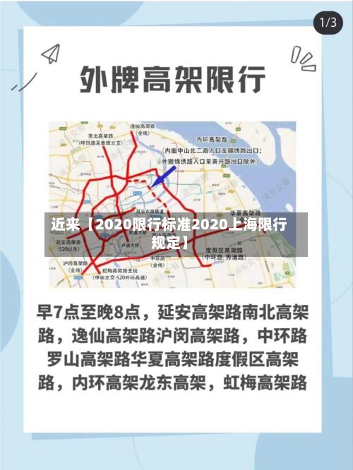 近来【2020限行标准2020上海限行规定】