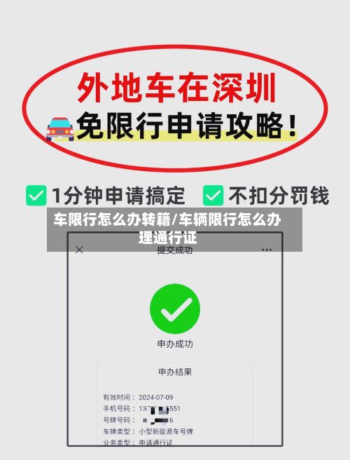 车限行怎么办转籍/车辆限行怎么办理通行证