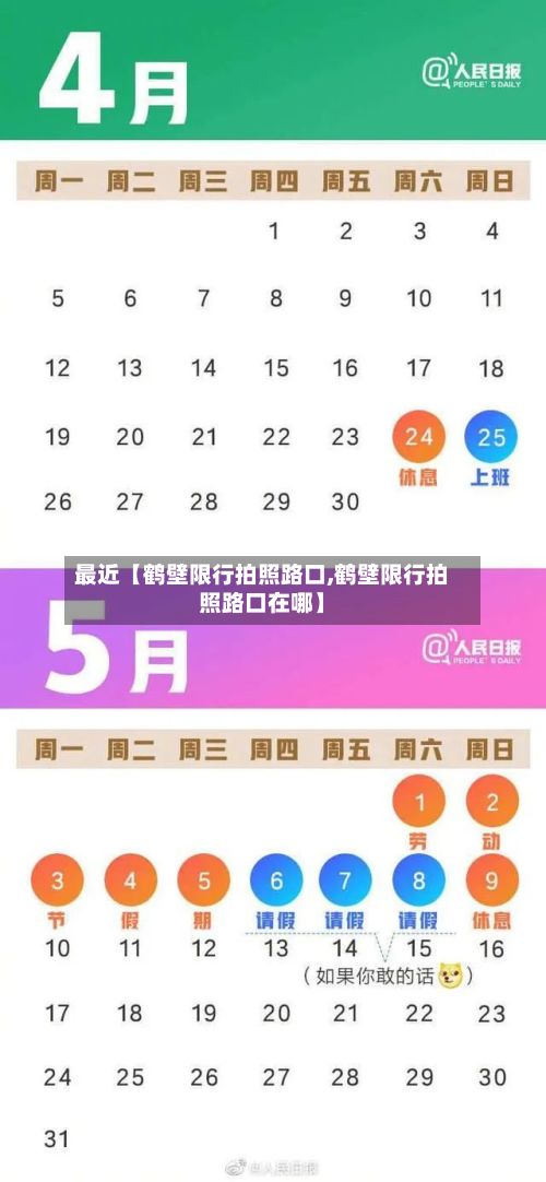 最近【鹤壁限行拍照路口,鹤壁限行拍照路口在哪】