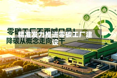 精准发力推进零碳工厂建设