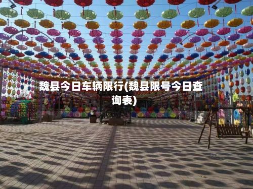 魏县今日车辆限行(魏县限号今日查询表)-第2张图片