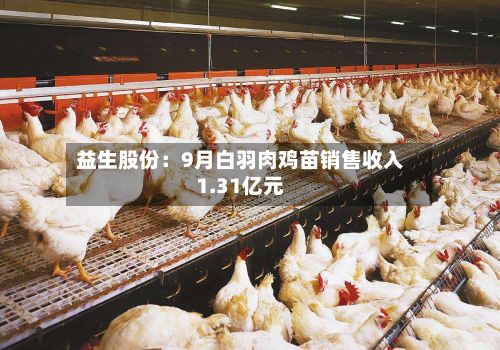 益生股份:9月白羽肉鸡苗销售收入1.31亿元-第1张图片