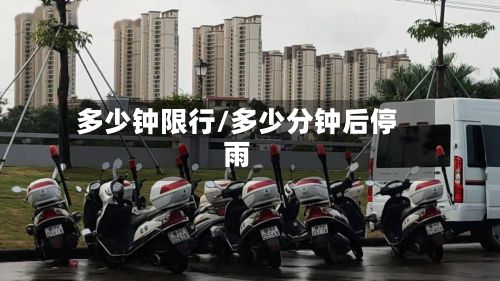 多少钟限行/多少分钟后停雨