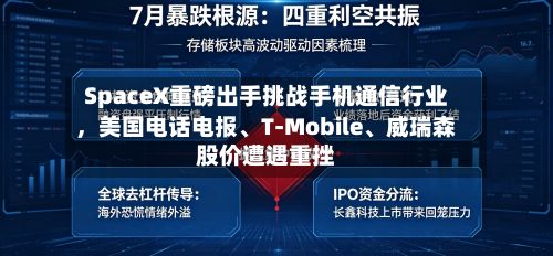 SpaceX重磅出手挑战手机通信行业，美国电话电报、T‑Mobile、威瑞森股价遭遇重挫