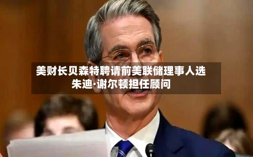 美财长贝森特聘请前美联储理事人选朱迪·谢尔顿担任顾问-第2张图片
