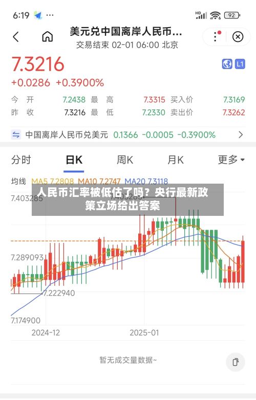 人民币汇率被低估了吗?央行最新政策立场给出答案-第2张图片