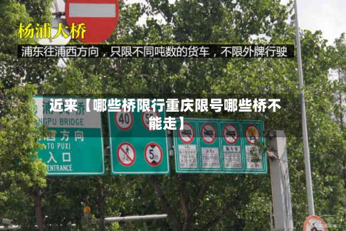 近来【哪些桥限行重庆限号哪些桥不能走】-第2张图片