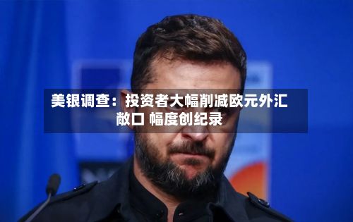 美银调查:投资者大幅削减欧元外汇敞口 幅度创纪录-第2张图片