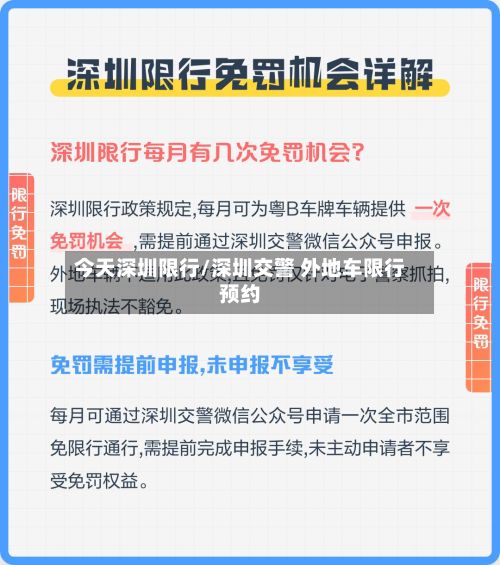 今天深圳限行/深圳交警 外地车限行预约-第2张图片