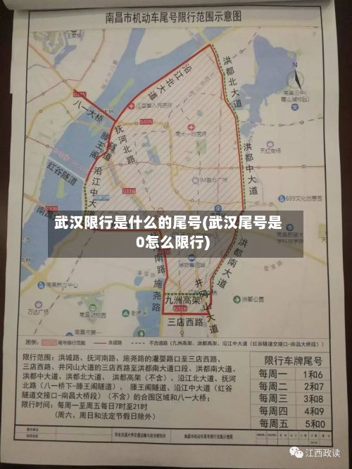 武汉限行是什么的尾号(武汉尾号是0怎么限行)