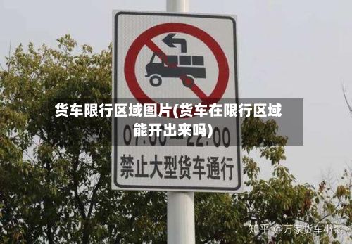 货车限行区域图片(货车在限行区域能开出来吗)