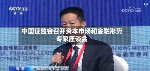 中国证监会召开资本市场和金融形势专家座谈会-第3张图片