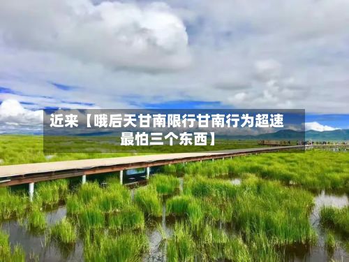 近来【哦后天甘南限行甘南行为超速最怕三个东西】-第2张图片
