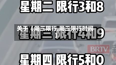 关于【周三限行,周三限行时间】