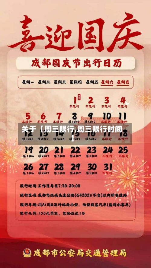 关于【周三限行,周三限行时间】-第3张图片