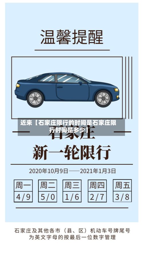 近来【石家庄限行的时间是石家庄限行时间是多少】-第3张图片