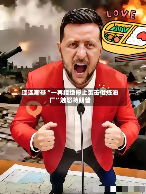 泽连斯基“一再拒绝停止袭击俄炼油厂”触怒特朗普