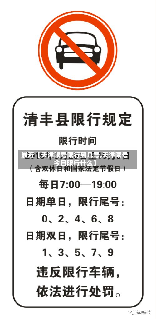 最近【天津限号限行到几号,天津限号今日限行什么】