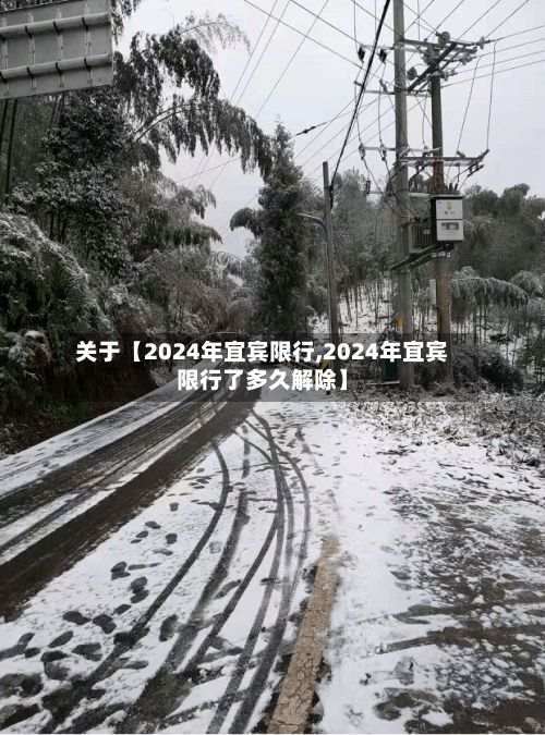 关于【2024年宜宾限行,2024年宜宾限行了多久解除】