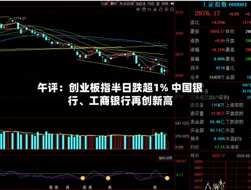 午评：创业板指半日跌超1% 中国银行、工商银行再创新高-第3张图片