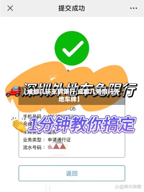 【成都几环车辆限行,成都几号限行外地车牌】-第2张图片
