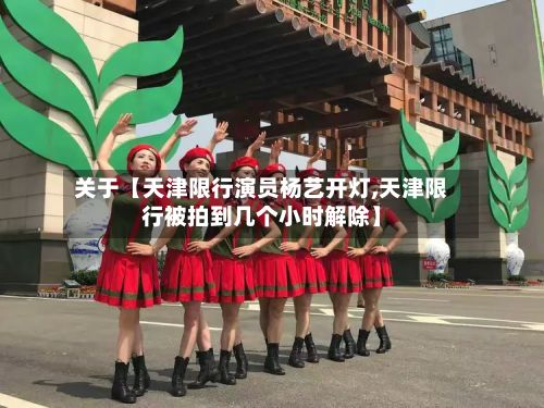 关于【天津限行演员杨艺开灯,天津限行被拍到几个小时解除】-第3张图片