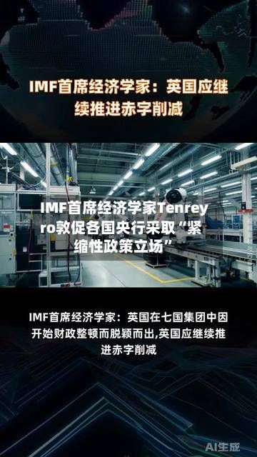 IMF首席经济学家Tenreyro敦促各国央行采取“紧缩性政策立场”
