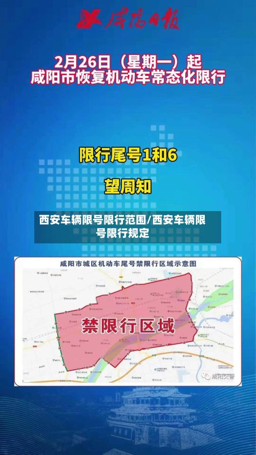西安车辆限号限行范围/西安车辆限号限行规定-第3张图片