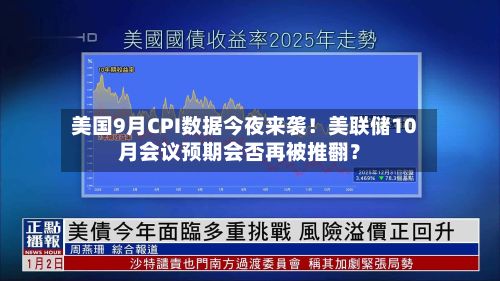 美国9月CPI数据今夜来袭！美联储10月会议预期会否再被推翻？