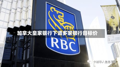 加拿大皇家银行下调多家银行目标价